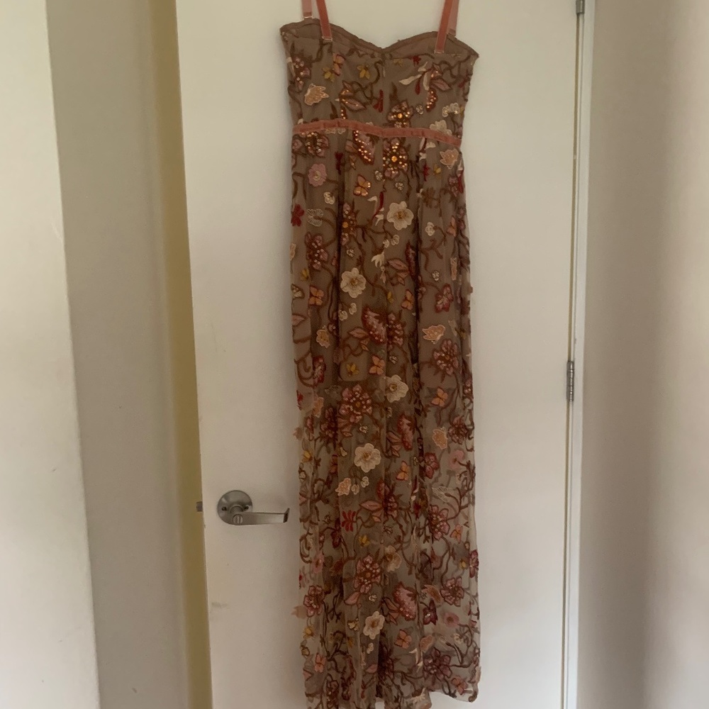 Long floral dress